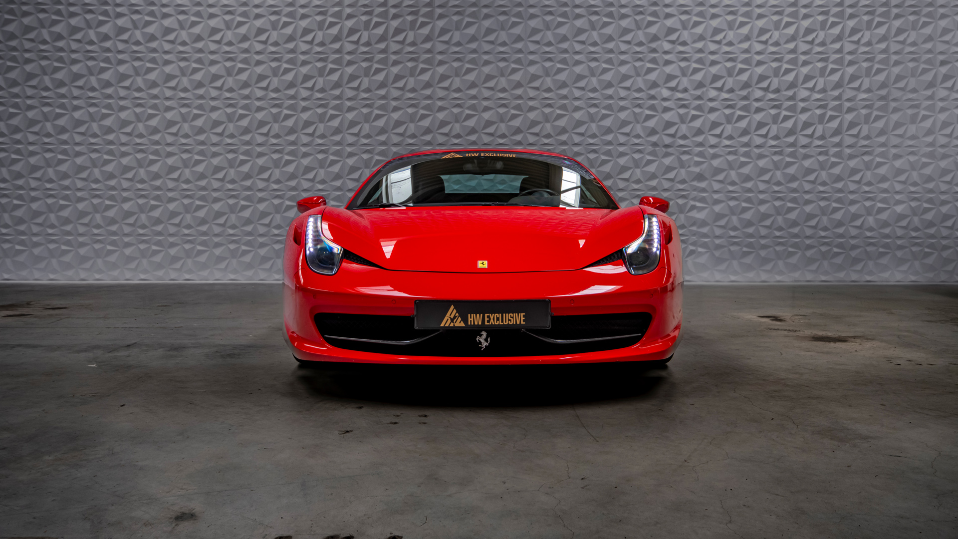 Ferrari 458 Italia dark background