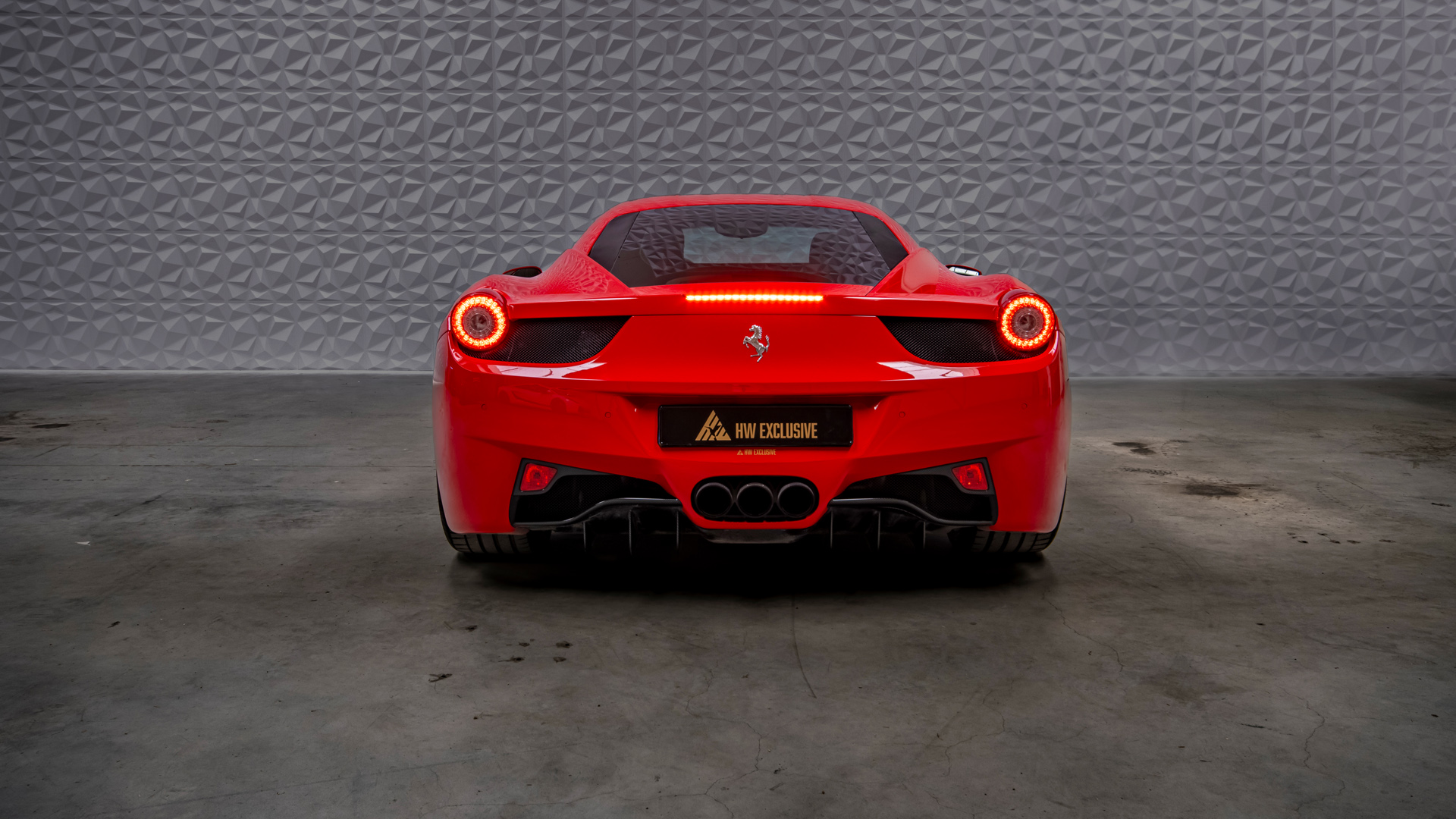 Ferrari 458 Italia dark background